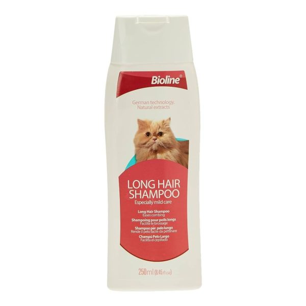 Bioline Long Hair Shampoo For Cats