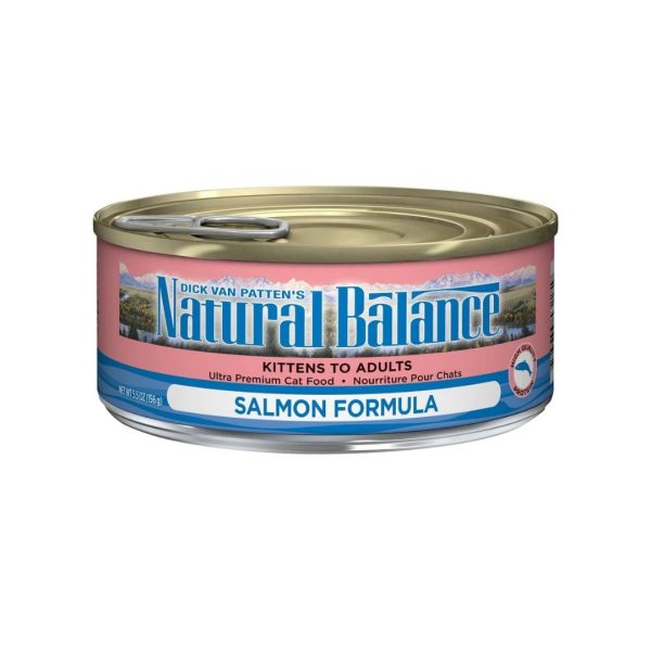 Natural Balance Canned Cat Formula In Salmon