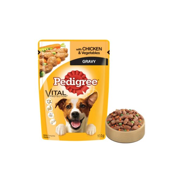 Pedigree Wet Food Pouches In Gravy