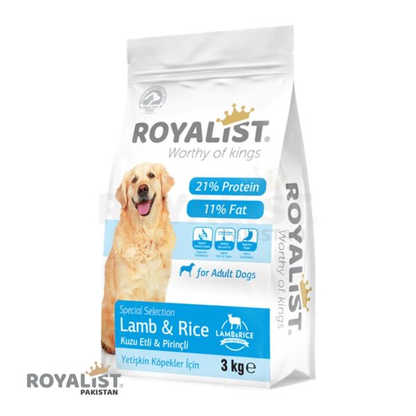 Royalist Adult Dry Dog Food Lamb And Rice